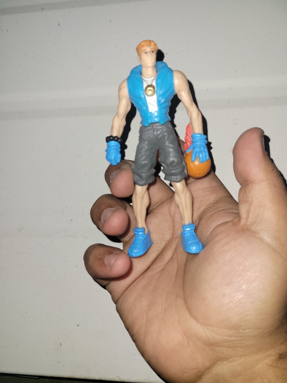 Vintage Burger King Backstreet Boys BRIAN Basketball Figure 2000 Stan Lee rare